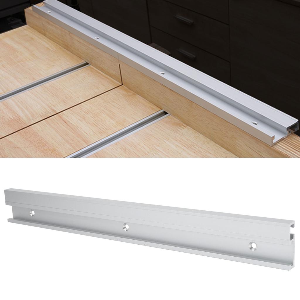 Bară glisantă din aluminiu de înaltă rezistență pentru ferăstrău de masă, tijă de ecartament, instrument pentru prelucrarea lemnului, fără scală, 0,4 m: 3