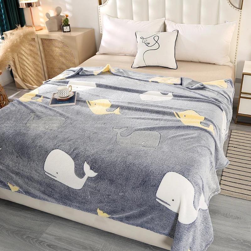 

Розовое Клубничное и Кроличье Одеяло Подарки для Девочек Женщин Декор для Гостиной Дивана Кушетки Мягкие Легкие Теплые Уютные Пледы 135x200cm