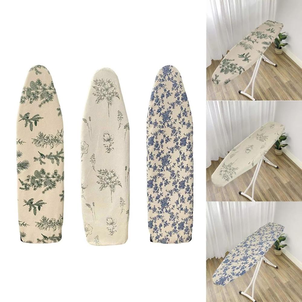 1pcs with Elastic Edge Ironing Board Cloth 140*50cm Ironing Board Cover Pad  For Ironing Table