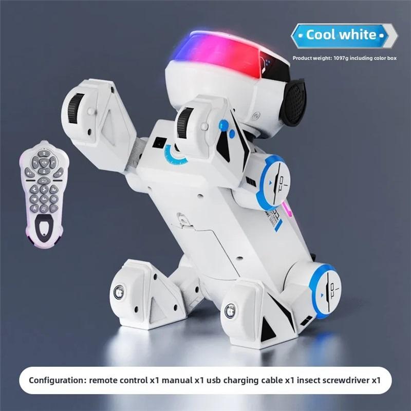 Cool Stuff Toy Car Funny Gift-Kawaii AI Intelligent Rc Robot Dog,Bluetooth Speaker Cyber Robot,remote Control Car,Toys For Boys