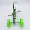 Parrot Training Bicycle, Funny Parrot Bike Training Toy, Creative Green Parrot Training Bike for Birds Intelligent Development