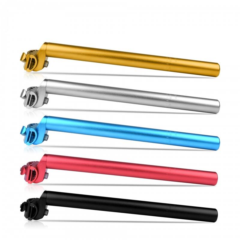 Fixed Gear Bike Seatpost 25.4mm 27.2mm Aluminum Alloy Sandblasted Colorful Seat Post