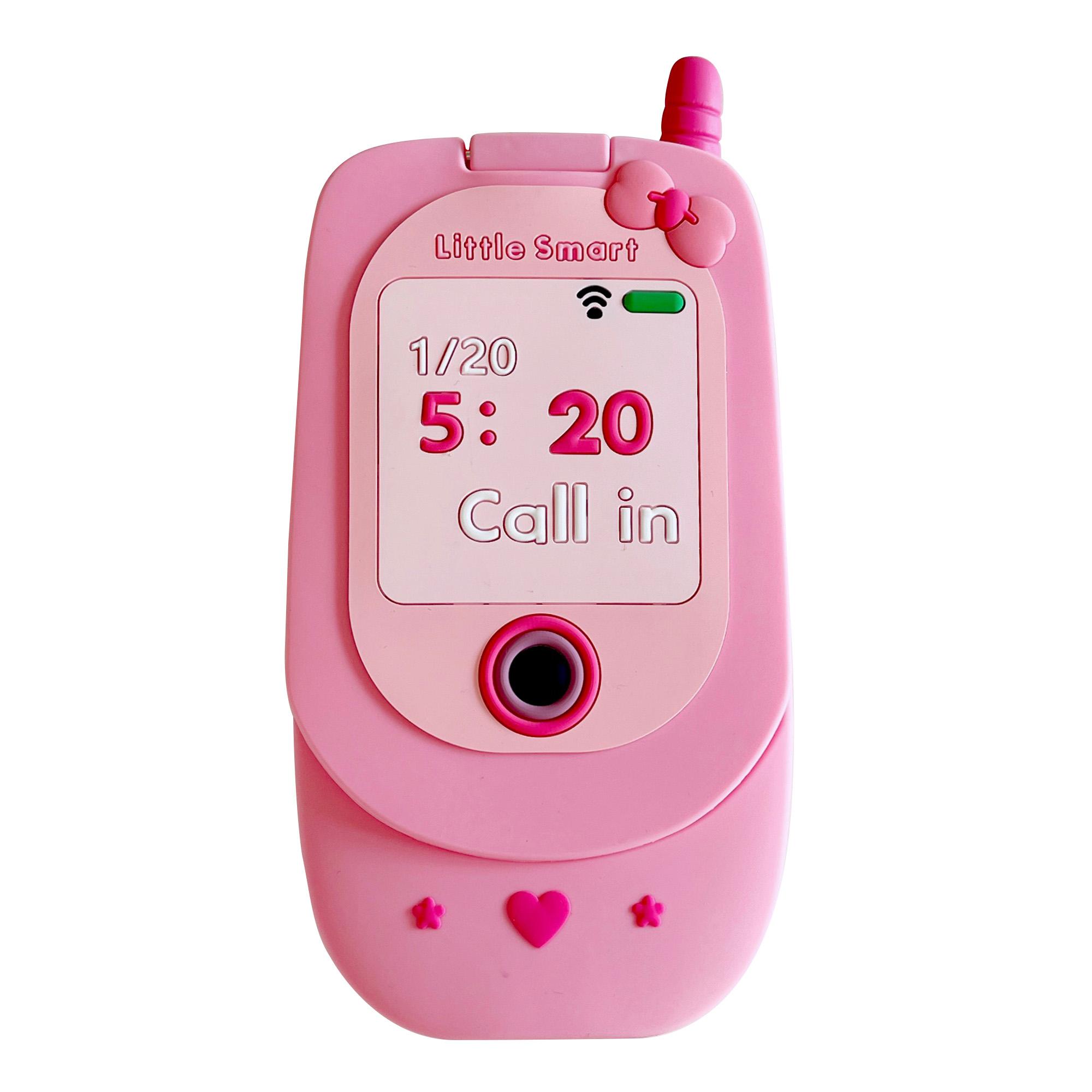 

Силіконовий чохол для iPhone 16 Pro Max Милий рожевий дизайн Задня кришка телефону з кришкою для об єктива Підставка Дзеркало As Shown A