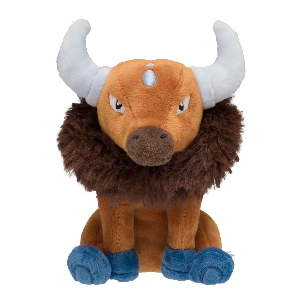 Pokémon Center Original Plush Toy Pokémon fit Tauros 12 x 13 x 7.5 cm (H x W x D)