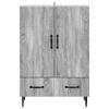 Sideboard Grey Sonoma 66 x 34.5 x 95 cm Particleboard