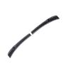 2PCS Rear Trunk Sill Guard Cover Stainless Steel Rear Bumper Door Sill Protector for Model 3 Highland 2024 Black Silk
