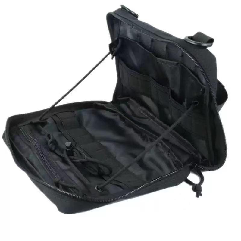 Camouflage Tactical Waist Bag: Multifunctional Medical and Survival Pouch for Outdoor Use