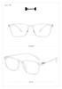 Ultra-Light TR90 Square Eyeglass Frames - Women's Prescription or Men's Blue Light Blocking Option