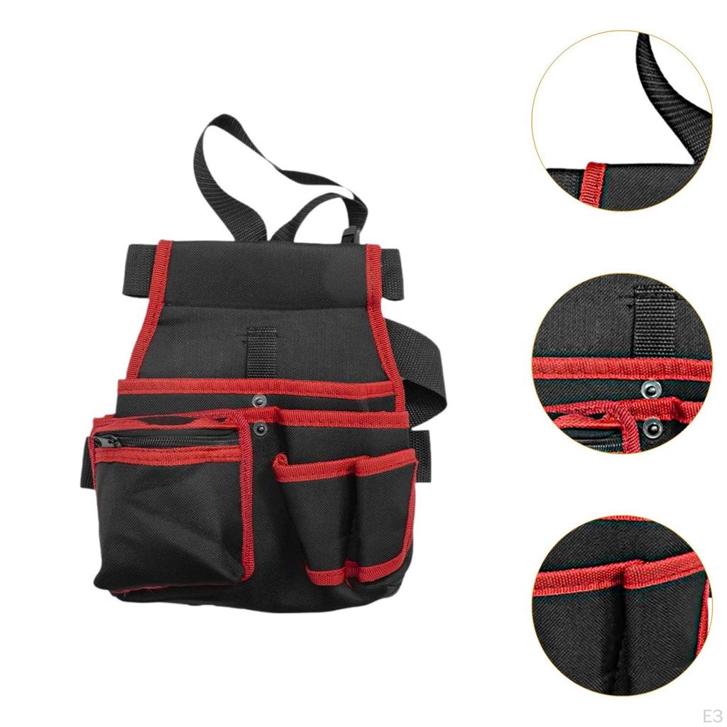 Sac à outils de taille pour jardiniers avec organisateur et pochette de ceinture utilitaire Outils à main