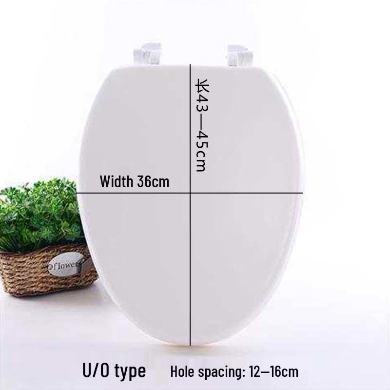 Soft EVA Foam Quiet Universal Thick Toilet Seat Ring Lid