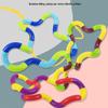 Versatile Twist Rope Fun Circle: Adult Decompression and Venting Toy