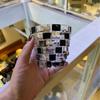 Rainbow Sheen Hand-Painted Glass Cup - Bling Design for Summer