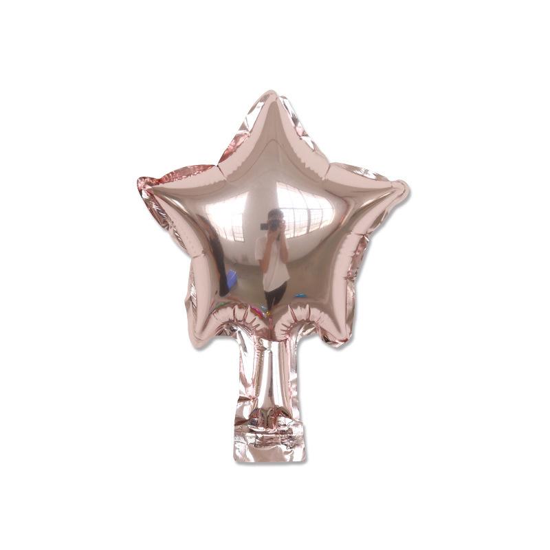 5 Inch Star Shaped Foil Balloons 50 Pieces Durable Lightweight Party Decorations Suitable for Various Events and Celebrations