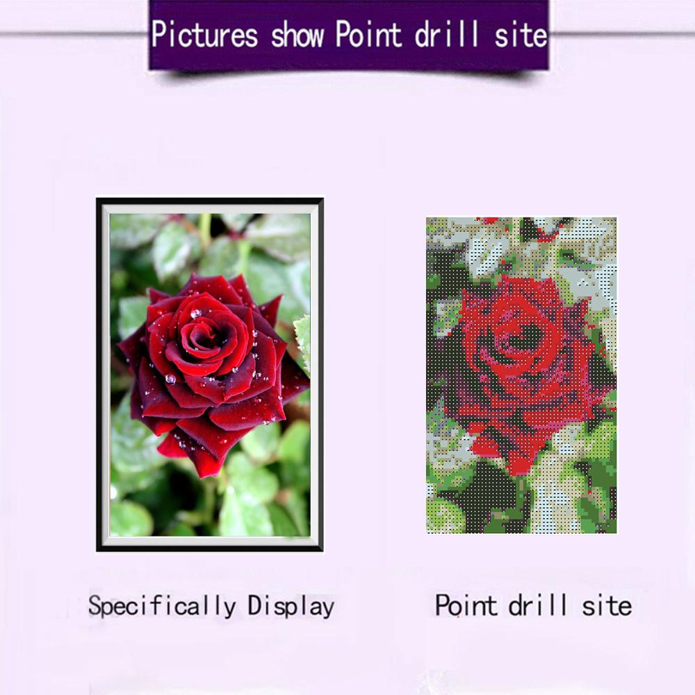 Voller Kreis Diamant Malerei Rosengarten 5D Diy Diamant Malerei Kreuzstich Tier Diamant Stickerei Mosaik Home Dekoration