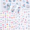 Nail Art Stickers Nail Stickers Butterfly Flower Back Adhesive Nail Stickers Nail Art Stickers