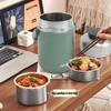 ASD 304 Stainless Steel Portable Insulated Lunch Box