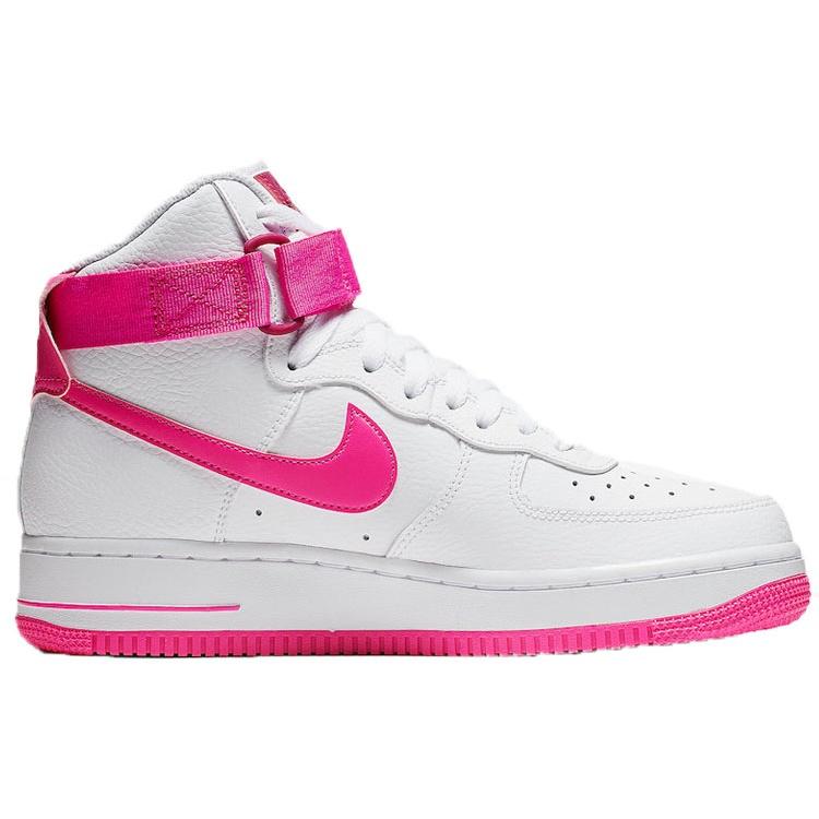 (WMNS) Nike Air Force 1 High 'White Fuchsia' Women's 334031-110