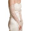 Romance Bridal Lace Arm Sleeves Breathable Sheer Flower Gloves For Bride Wedding Ceremony And PhotoShoots Accessory