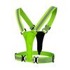 LED Running Vest USB Rechargeable Reflective Glowing Reflector Straps High Visibility Night Running Riding Clothing Elastic Band