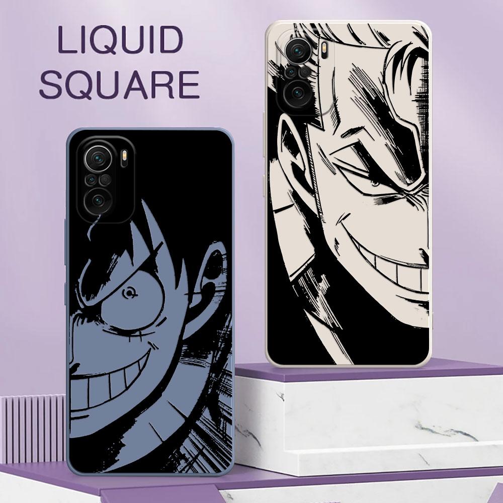 Anime One P-Piece Cool Case For Xiaomi Poco X7 F7 M7 X4 X5 F6 M6 Pro Mi 11T 12T 13T 14T 15T Pro 15 F8 Ultra Silicone Phone Cover