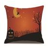 Halloween Linen Pillow Cover Printed Pillow Supply Cushion Cover