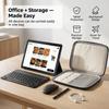 Firemní tablet Android 16, 10,1 palce, 30 GB + 128 GB, Sada s klávesnicí, myší a stylusem v přepravní tašce