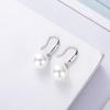 White Pearl Dangle Earrings for Women - Simple, Fresh, Trendy Korean-Style Jewelry