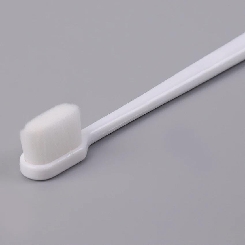 5PCS Soft Bristled Nano Toothbrush Deep Cleaning Ultra-Fine Toothbrush Portable Travel Dental Oral Care Brush Manual Toothbrush