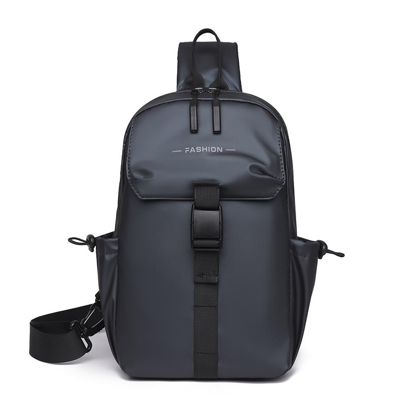 

Мужская сумка через плечо, нагрудная сумка для мобильного телефона, спортивная сумка через плечо серый