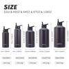 40oz Stainless Steel Insulated Travel Mug With Handle Loop Outdoor Sports Camping Office