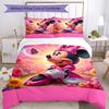 3pcs Minnie Bedding Set Duvet Cover Closure Includes 1 Duvet Cover & 2 Pillowcases, Soft and Comfortable for All Seasons.