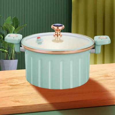 Double Ear Cooking Pots Non Stick Soup Meat Pot Multifunctional Micro Pressure Pot  Kitchen
