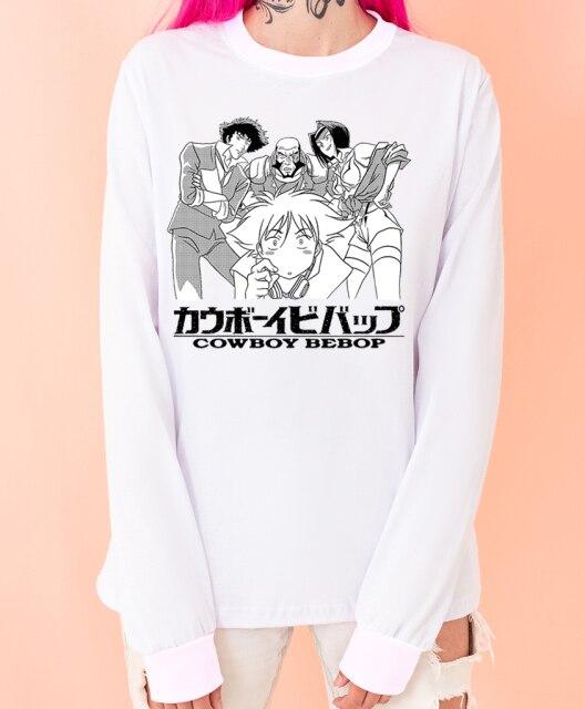 cowboy bebop pink long sleeve