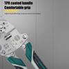 1Pcs Foldable Wire Stripper Multi-Function Pulley Tool For Crimping Splitting Winding Ideal For Electricians