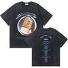 Rapper Rauw Alejandro Cosa Nuestra Vintage Washed T Shirt Men Women Hip Hop Fashion Pop Music Tshirt Mens Oversized Tshirts