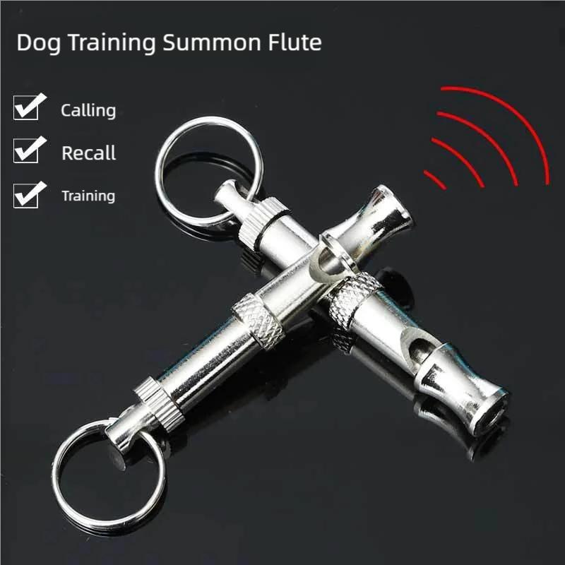 Adjustable Pet Dogs Training Whistle Pets Discipline Supplies Stop Barking Ultrasonic Sound Flute Silent Whistle Control Tools