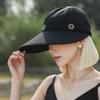 Removable Brim Hat Women'S New Summer Wide Brim Outdoor Sun Hat Summer
