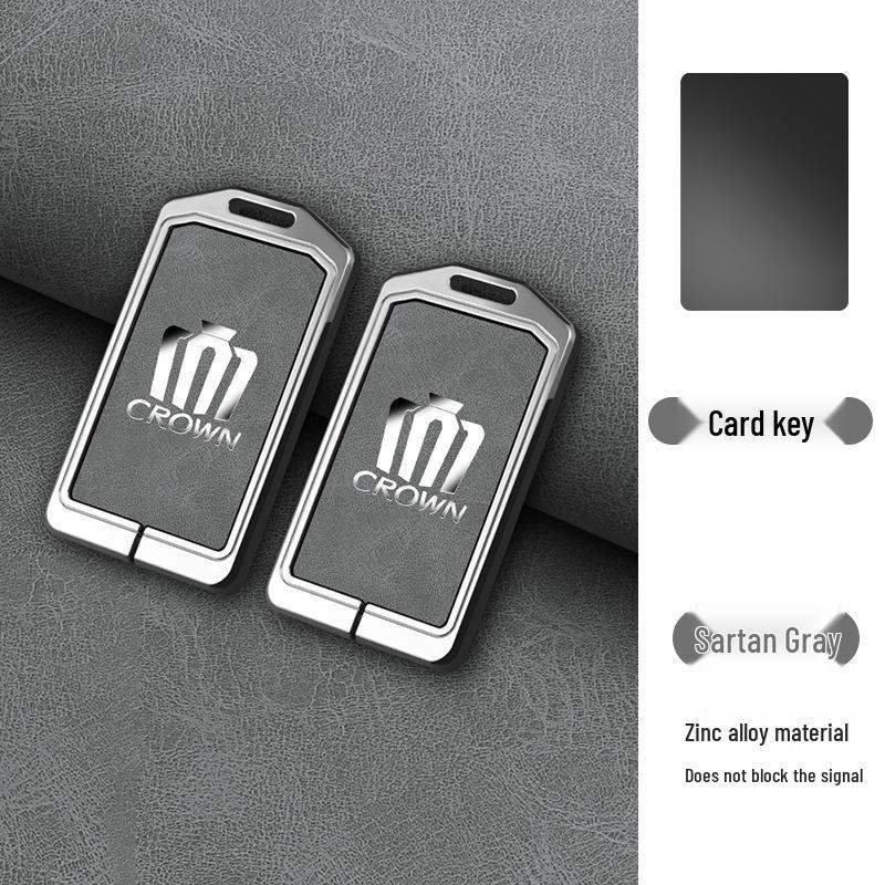 

Crown Card Key Cover: Remote Control Metal Shell for 12th-14th Gen
