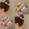 Love Stars Beaded a Multi-purpose Bracelet Fashion Dopamine Sweet Hair Band Women Versatile Cute Casual Jewelry