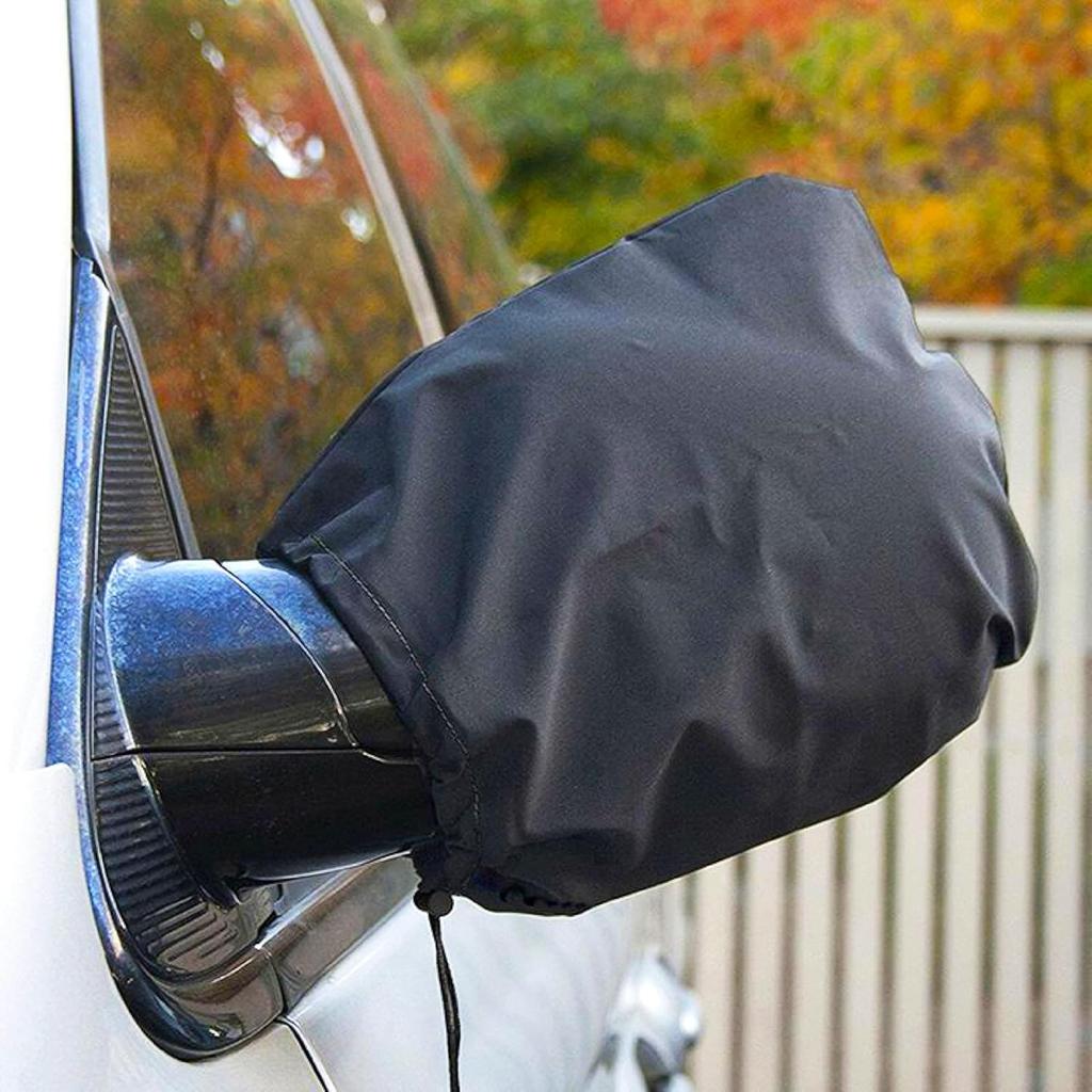 2Pcs Side Mirror Covers, Waterproof Car Side Mirror Protection for Snow, Ice, Bird Droppings - Universal Fit for Cars, SUVs, Winter Rearview Guard,