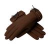 Women's Winter Wool Gloves - Warm, Thickened, Cute Korean Style, Thin, Touchscreen-Ready (Model DY03)