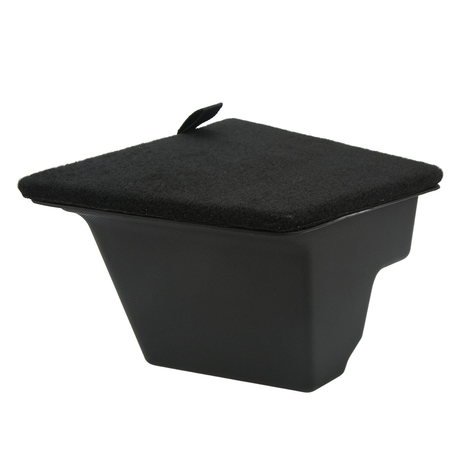 

Rear Trunk Organizer Side Storage Packets Bins with Lid Additional Storage Box Tray Replacement for Tesla Model 3