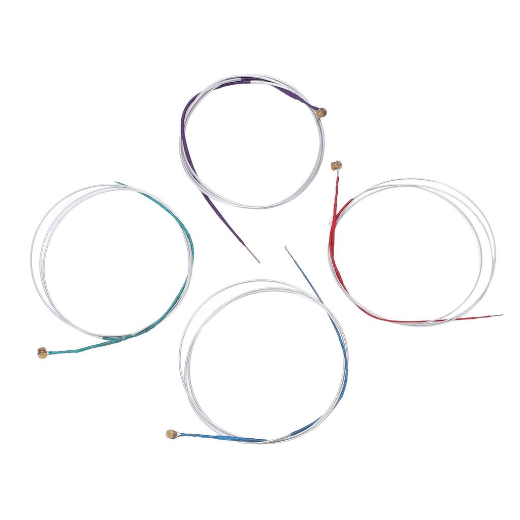 4 Pcs Viola Strings Set Replacement 4 4 Metal Viola Strings Musical Instrument Accessories