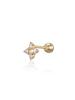 Lunne 14K Starry Star Mini Piercing (14K Gold) #Lfpi05