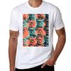 Adorable Vintage Pattern Art Cats Kittens Funny Tshirt Plus Size Summer Short Sleeve Tshirt