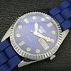 VINTAGE REFURBISHED SEIKO 5 AUTOMATIC 6309A JAPAN MENS BLUE DIAL WATCH A444287-1
