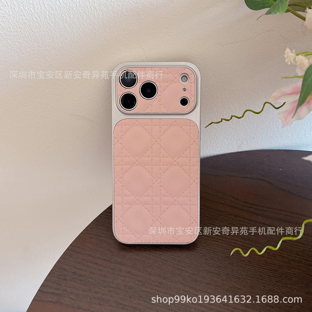 Rhombus Protective Case Is Suitable for iPhone17promax Anti-drop Apple Mobile Phone Case, Which Is Dedicated To iPhone17.