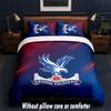 Crystal Palace Design Bett Bettwäsche Set 1 Bettbezug + 2 Kissenbezüge Weich Atmungsaktiv Haushalt Bettwäsche