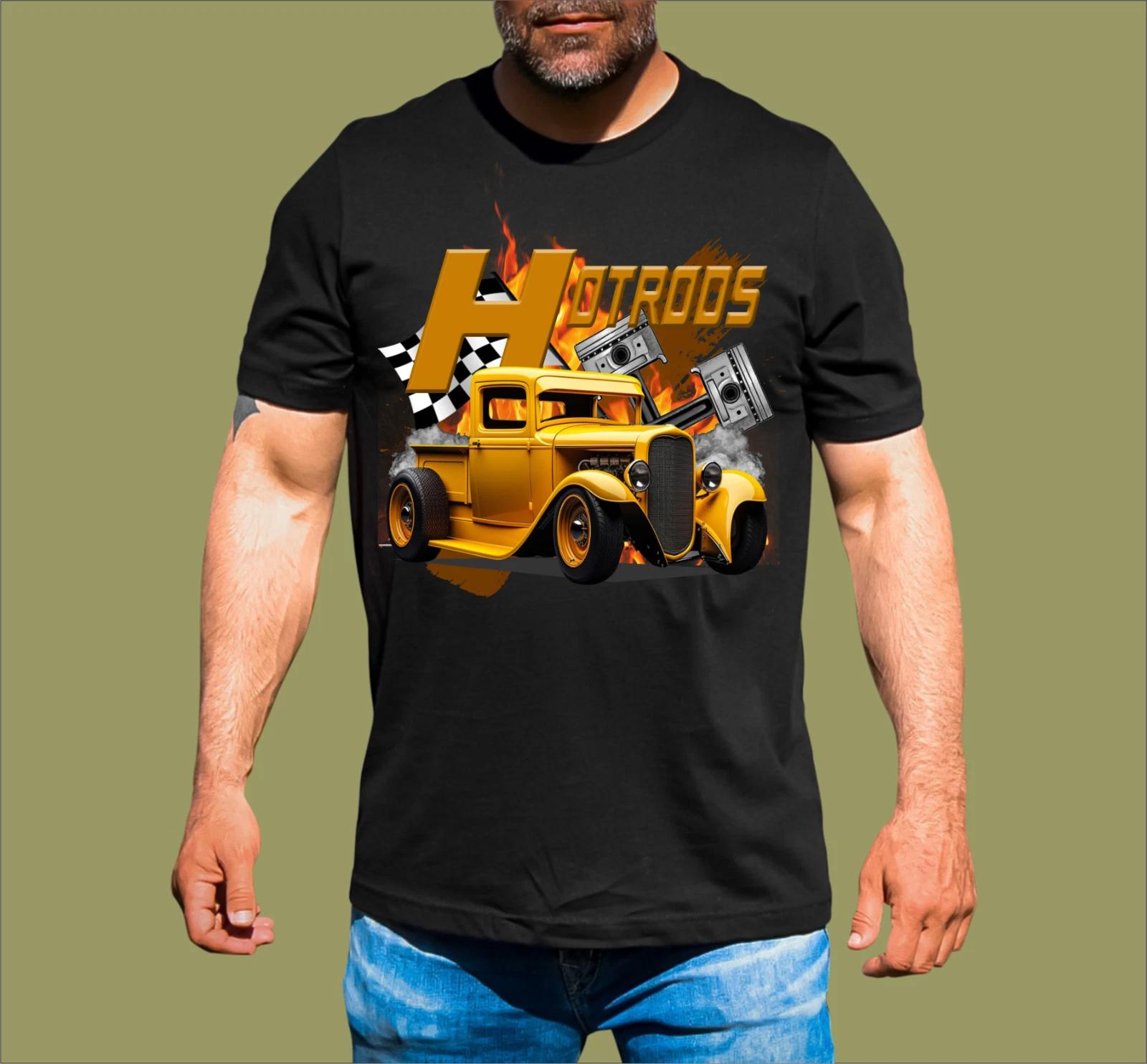 HOT RODS T-SHIRT 2XL