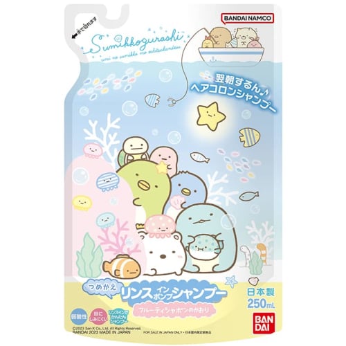 Sumikko Gurashi Rinse-in Pump Shampoo Refill
